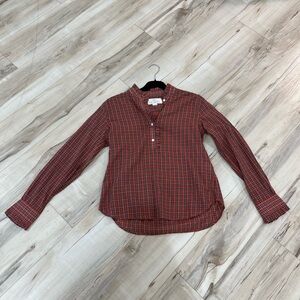 Trovata Birds of Paradis Multicolor Plaid Shirt